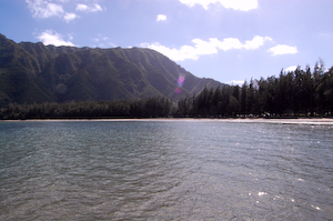 Kahana Bay, O'ahu, Hawai'i.